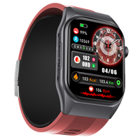 Reloj Inteligente de Alta Gama GS500 con Bomba de Aire, Detección de Presión, ECG, Evaluación de Salud Cardíaca, Red 4G, Linterna, Alipay