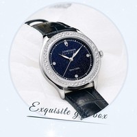 Montre à quartz décontractée LOUIE JUELEN pour femme, design étoile polaire, alliage et cuir, étanche et tendance