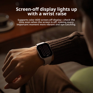 นาฬิกาอัจฉริยะ Red//<span class=keywords><strong>mi</strong></span> Watch 5 รุ่นดั้งเดิม, หน้าจอ AMOLED 2.07 นิ้ว, แบตเตอรี่ใช้งานได้ <span class=keywords><strong>11</strong></span> ถึง 30 วัน, กันน้ำระดับ 5ATM - Product Image 3