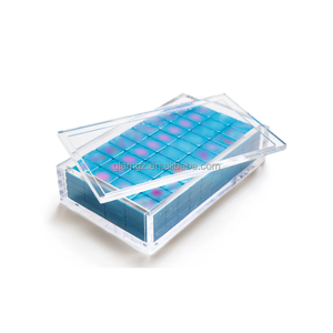 Boîte de rangement et de présentation en acrylique transparente pour tuiles de Mahjong américain, modèle Pearl Luxury Sunday White Lotus <span class=keywords><strong>Miss</strong></span> Bespoke Christmas - Product Image 2