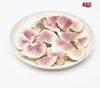 Croustilles de figues lyophilisées naturelles de haute qualité, collations saines FD provenant d'un fabricant professionnel chinois