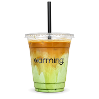 Gobelet en plastique PET personnalisé avec logo, gobelet jetable transparent pour boissons froides avec couvercle pour matcha, café, vente en gros