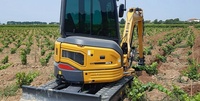 Nouvelle machine de construction à chenilles en caoutchouc optionnelles XE27E de 2,7 tonnes avec châssis hydraulique rétractable