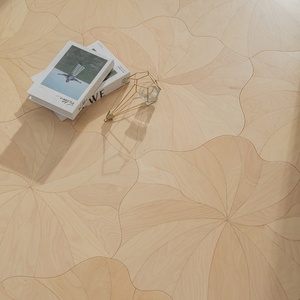 Suelo <span class=keywords><strong>de</strong></span> Parqué <span class=keywords><strong>de</strong></span> <span class=keywords><strong>Madera</strong></span> <span class=keywords><strong>de</strong></span> Abedul Moderno, Diseño Irregular, Sistema <span class=keywords><strong>de</strong></span> Clic, para Sala <span class=keywords><strong>de</strong></span> Estar, Villa o Almacén - Product Image 2