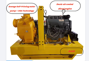 Conjunto de Bomba de Água <span class=keywords><strong>Diesel</strong></span> Autoaspirante Tipo Estacionário para Esgoto Industrial - Product Image 2