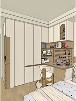 Fabricant de placards modulaires pour enfants, armoires personnalisées pour toute la maison