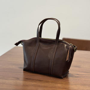 <span class=keywords><strong>Sac</strong></span> à bandoulière en cuir véritable pour femme / <span class=keywords><strong>Sac</strong></span> bandoulière / <span class=keywords><strong>Sac</strong></span> à main de style littéraire / <span class=keywords><strong>Sac</strong></span> souple - Product Image 2