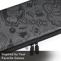 Étui rigide EVA pour Switch OLED avec sangle de poignet, housse de protection portable et fine, rangement de voyage pour accessoires NS