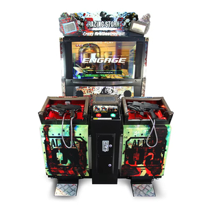 Juego que funciona con monedas Juegos de disparos con pistola Pantalla de 55 pulgadas Razing Storm Video Arcade Game Machine - Product Image 4