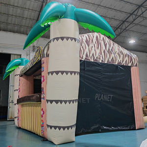 Patio trasero al aire libre portátil servir Pub tienda inflable Tiki <span class=keywords><strong>Bar</strong></span> inflable Mostrador de <span class=keywords><strong>Bar</strong></span> para fiesta - Product Image 3