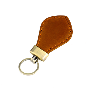 Genuine Leather <b>Car</b> <b>Key</b> <b>Chain</b> Pendant Creative Gift <b>Key</b> Ring Vintage Cowhide Handmade Craft Minimalist - Product Image 4
