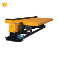 Hocheffiziente Goldkonzentrat-Ausrüstung Goldtrennmaschine 6S-Serie Kleiner Gold-Schütteltisch
