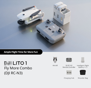 NUEVO Dron Lito 1 para Principiantes con Cámara 4K HDR, Gimbal de 4 Ejes, GPS, Plegable, Control Remoto, Largo Alcance, Retorno Inteligente, Versión Global en Stock - Product Image 1