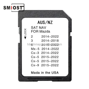 SMIOST for Mazda Demio 2015 2 3 2017 GPS Cartd CX - 3 SD Navigation SD Card Connect Australia / New Zealand