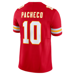 Großhandel 2024 Neue Herren Original Qualität Fußballs horts Atmungsaktive genähte Trikots pieler Patrick Mahomes 15 Pacheco 10 - Product Image 3