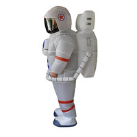 Costume d'astronaute gonflable pour adulte, costume de poupée de dessin animé, accessoires de performance sur scène, offre spéciale
