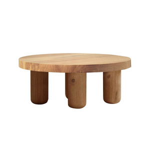 Petite table d'appoint <span class=keywords><strong>vintage</strong></span> nordique en <span class=keywords><strong>bois</strong></span> massif, meubles pour la maison, pour le salon, la maison ou l'hôtel, pour servir du café ou du thé - Product Image 5