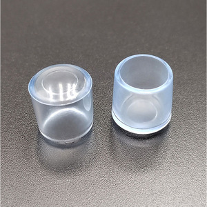 PVC Plastic Foot Covers Round Caps Transparent Furniture Leg <b>Protection</b> Pads Anti Scratch Chair <b>Table</b> Accessories - Product Image 2