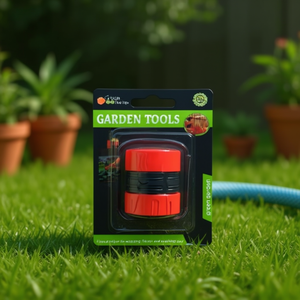 Garden Water Pipe Joint 12 Pcs Red Black Connector For Hose Irrigation Tools - Product Image 3