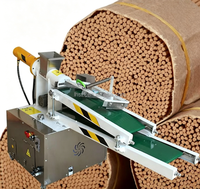 Machine industrielle automatique de fabrication de bâtonnets d'encens Agarbatti avec convoyeur pour une production à haut rendement