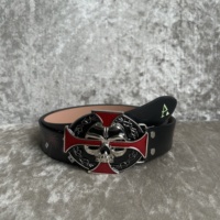 Ceinture rétro Jiahao en PU avec motif Gotham City Joker et boucle en alliage, ceinture à tête de crâne croisée, style Y2K