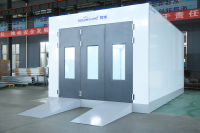 Cabine de peinture automobile sur mesure 7mx4m avec chauffage diesel/électrique pour séchage de carrosserie