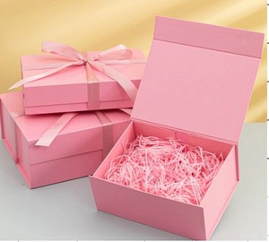 Wholesale Custom Recyclable Luxury Folding Magnetic Gift <b>Box</b> Cardboard Paper Hard Rigid Magnet <b>Box</b> With Sponge Lining - Product Image 3