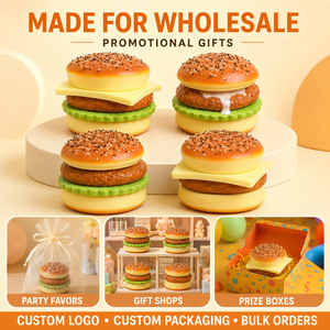 Jouet Squishy Hamburger Détachable à Remontée Lente, Empilable, Idéal pour les Fêtes et les Cadeaux (Vente en Gros) - Product Image 6