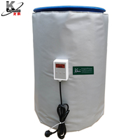 Enveloppe chauffante pour fût de 200 litres à température personnalisable, rendement thermique stable pour la fusion de cire et de paraffine