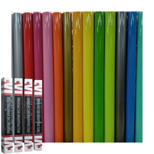 <span class=keywords><strong>Vinilo</strong></span> para Automóviles de Fábrica al por Mayor, Rollo de <span class=keywords><strong>Vinilo</strong></span> Autoadhesivo de Alto Brillo de 1.52*17M, Color Rojo <span class=keywords><strong>Cristal</strong></span> que Cambia de Color - Product Image 1