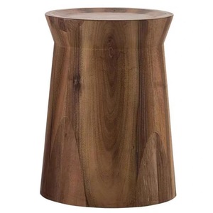 Modern Weather-resistant Teak <b>Outdoor</b> <b>Side</b> <b>Table</b> Set for Hotel Garden Poolside Villa hotel Patio Use - Product Image 4