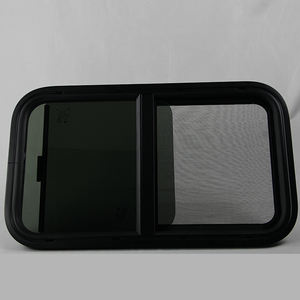 RV24SL- 4R70 RV Fenêtre coulissante en verre gris transparent pour fenêtre de camping-car Cadre extérieur avec fenêtre de <span class=keywords><strong>caravane</strong></span> Flynet - Product Image 1