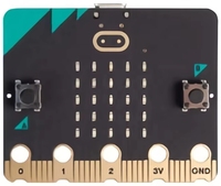 ZYSY Stock Microbit GO V2.21 Maker Education Kit NRF52833 Kabel USB Tempat Baterai untuk 2x Baterai AAA Versi 2