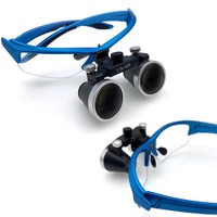 Medical Dental Loupes 2.5X/3.5X Binocular Surgical Glasses Oral Surgery Magnifier with LED Light Class I