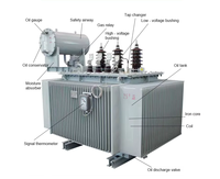 Transformateur de puissance immergé dans l'huile Nachun 35KV