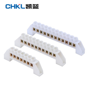 Bloc de bornes à vis Chkl en laiton, 10 trous, connecteur de boîtier de distribution haute intensité - Product Image 4