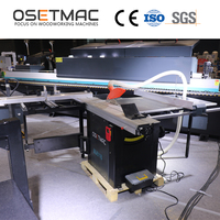 Scie à table coulissante à 45 degrés et 90 degrés Mini scie à table Scie à bois Machines 1.6m Petite scie à table coulissante