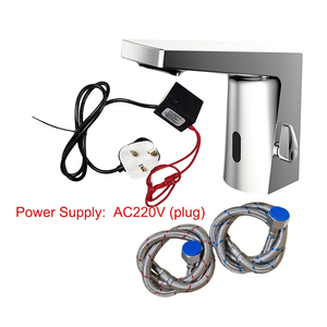 HY-108A एकल हैंडल सेंसर मिक्सर नल गैर-संपर्क स्वचालित गर्म ठंडा पानी एकल छेद बेसिन होम स्कूल रसोई - Product Image 3