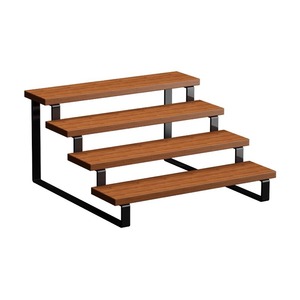 Cup <b>Storage</b> Rack Four Layers Wood Panel Multifunctional <b>Kitchen</b> Tableware Organizer Standing Type - Product Image 5
