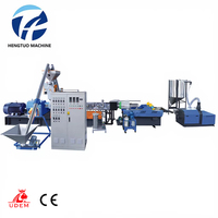 Machine à granulés de plastique HONTO HT-65 à double vis, haute performance et longue durée de vie, pour la fabrication de granulés de plastique
