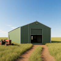 Edificios Metálicos Prefabricados de Bajo Costo para Exteriores, Solución Completa para Gimnasios, Almacenes con Estructura de Acero Industrial