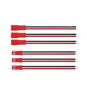 OEM 맞춤형 2핀 와이어 하네스 피그테일 케이블 어셈블리 레드 블랙 리드 와이어 커넥터 (LED 배터리 기기용) - Product Image 4