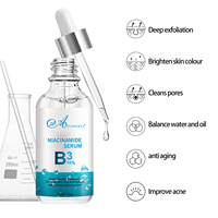 Sérum pour le visage à la niacinamide 10% hydratant OEM, aloe vera, anti-âge, acné, marque privée, liquide naturel, sérum éclaircissant à la niacinamide