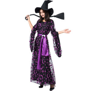 Costume de sorcière méchante pour femmes 2025, déguisement fantaisie pour Halloween, fête cosplay - Product Image 3