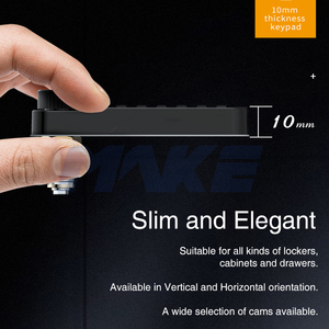 Serrure numérique sans clé MK731 personnalisée, vente en gros Chine, pour armoire, chariot à outils roulant, avec clavier électronique - Product Image 3