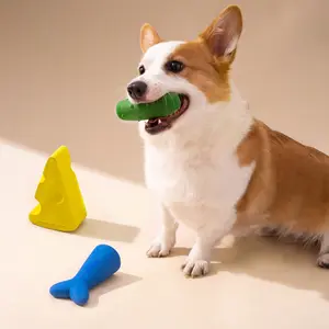 MewooFun निर्माता थोक कुत्ता टूथब्रश स्क्वीक खिलौना कुत्तों के लिए कस्टम लेटेक्स इंटरैक्टिव सॉफ्ट खिलौना