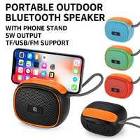 XINVO elegante para altavoz Bluetooth con iluminación LED RGB funda única Bocina soporte para teléfono móvil para actividades al aire libre ordenador