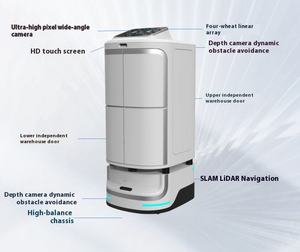 Robot Inteligente de Logística y Servicio Autónomo para Entregas en Interiores/Exteriores para Hospital, Hotel y Restaurante - Product Image 3