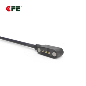 3 pin nam châm Cáp nối từ pogopin sạc kết nối cho đồng hồ thông minh - Product Image 1