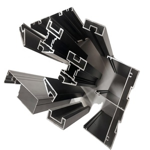 Tấm Cửa Trượt Chống Gió Chất Liệu Cửa Hot Khung Nhôm Mỏng Đáy Kính Định Hình Cho Cửa Sổ Và Cửa Ra Vào - Product Image 2